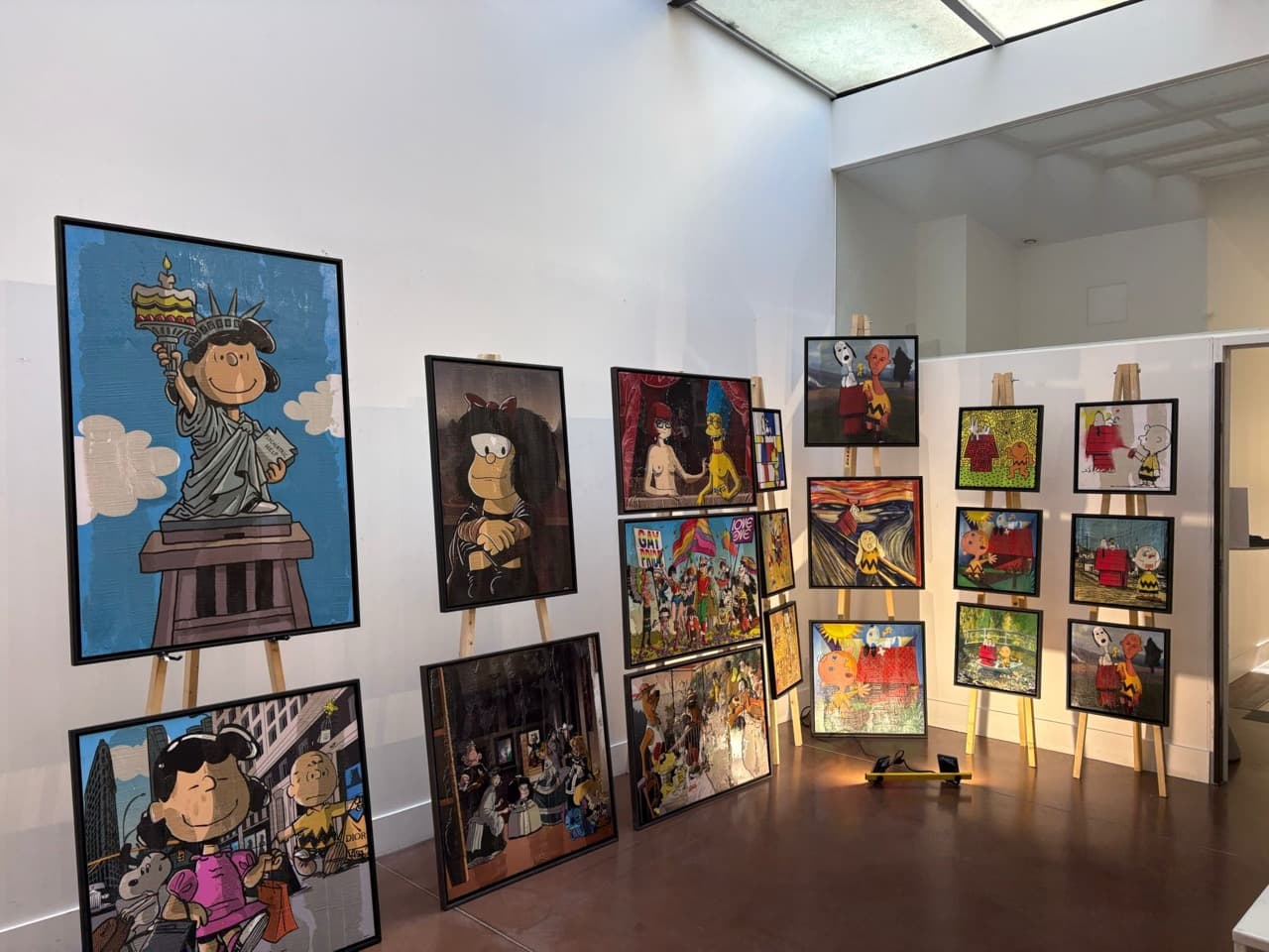 Œuvres de Peppone en exposition
